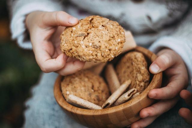 Ovesné sušenky s arašídovým máslem: Snack na cesty