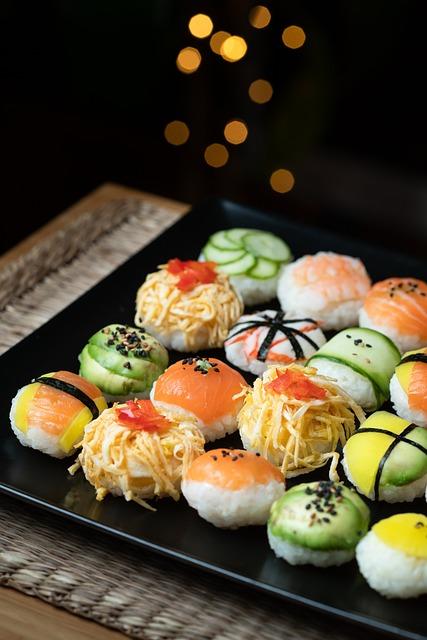 Inovativní sushi varianty vhodné i pro vegany